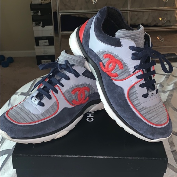 AUTHENTIC Men Chanel Sneakers - Picture 3 of 4